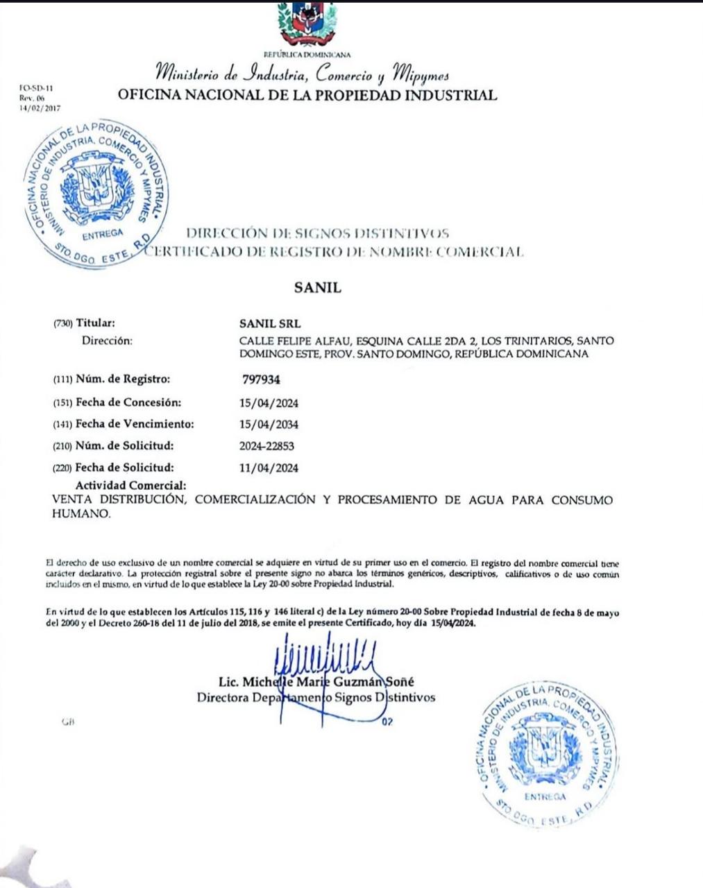 Registro de Nombre Comercial